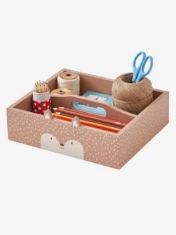 Wooden Pencil Case Box, Fox -Boutique Lilipinso wooden pencil case box fox 2