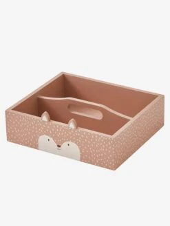 Wooden Pencil Case Box, Fox