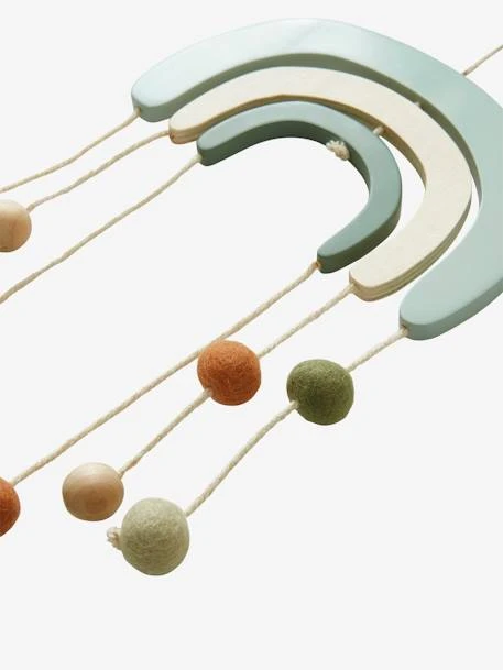 Wooden Rainbow-Shaped Decoration To Hang – Image 2